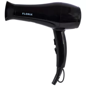   Uscător de Păr Floria ZLN8983 - 2000W, Negru, Cu Protecție Împotriva Supraîncălzirii