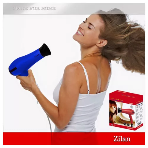Uscător de Păr Floria ZLN8983 - 2000W, Negru, Cu Protecție Împotriva Supraîncălzirii