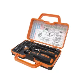   Set Profesional de Biți și Chei Tubulare TOMAN TT-6900, 69 Piese