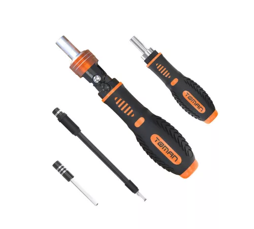 Set Profesional de Biți și Chei Tubulare TOMAN TT-6900, 69 Piese