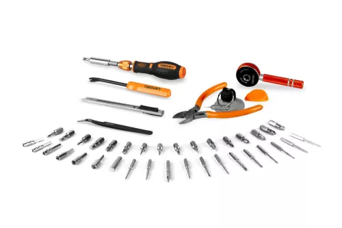 Set de Unelte Mobil TOMAN TT-4700, 47 Piese, pentru Reparații Diverse, cu Accesorii pentru Dispozitive Mobile