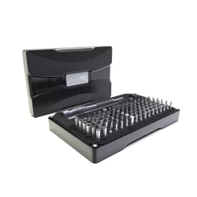   Set de Șurubelnițe de Precizie TOMAN TT-1060, 106 Piese, CR-V Nichelat, Dimensiuni 174x105x36mm