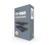 Set de Șurubelnițe de Precizie TOMAN TT-1060, 106 Piese, CR-V Nichelat, Dimensiuni 174x105x36mm