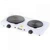 Plită Electrică Zilan ZLN2180 cu Două Zone de Gătit - 15,5/18,5 cm - 2500W - Alb