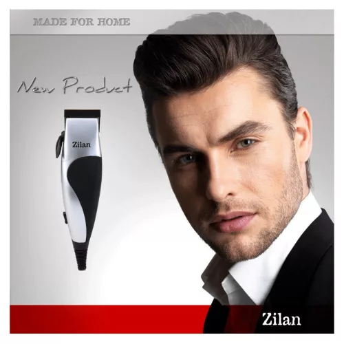 Aparat de Tuns Profesional Floria ZLN0443, 9W, 8 Accesorii, Lame din Oțel Inoxidabil