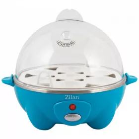   Aparat de Fierbere Ouă Zilan, Capacitate 7 Ouă, Albastru - Model ZLN8068/BL