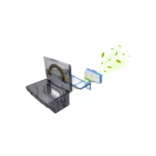 Set Filtre HEPA și Mop Microfibră pentru Robot Aspirator TESLA RoboStar T10/T30/T40 - 3 Filtre și 1 Mop