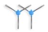 Set Perii Laterale Stânga și Dreapta pentru Robot Aspirator TESLA RoboStar iQ500
