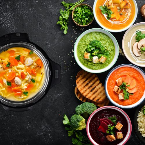 Oală sub presiune electrică multifuncțională TESLA EliteCook K70, 6 litri, 1000 wați, Oțel inoxidabil