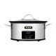 Slow Cooker TESLA SlowCook S800 Deluxe, 5.6 Litri, Oțel Inoxidabil, Funcție "Menținere la Cald"
