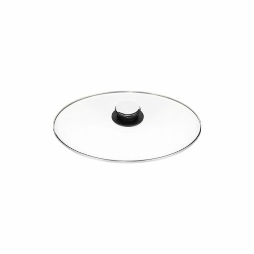 Capac de Sticlă pentru Oală de Gătit Lent TESLA SlowCook S700, Sticlă Rezistentă la Temperatură, Design Transparent