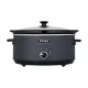 Oală de Gătit Lentă TESLA SlowCook S500, 6.5 Litri, Ceramică, Funcție Menținere la Cald, Compatibilă cu Cuptorul