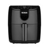 Friteuză cu Aer Cald Digitală TESLA AirCook Q40, 4 Litri, Neagră