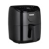 Friteuză cu Aer Cald Digitală TESLA AirCook Q40, 4 Litri, Neagră