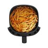 Friteuză cu Aer Cald Digitală TESLA AirCook Q40, 4 Litri, Neagră