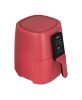 TESLA AirCook Q30 - Cuptor Multifuncțional cu Aer Cald Digital, 3,8 Litri, 1300W, Roșu