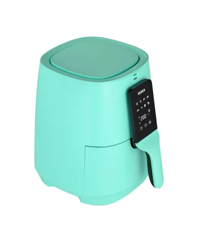 TESLA AirCook Q30 - Cuptor cu Aer Cald Multifuncțional Digital, 3,8 Litri, 1300W, Turcoaz