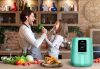 TESLA AirCook Q30 - Cuptor cu Aer Cald Multifuncțional Digital, 3,8 Litri, 1300W, Turcoaz