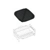 Cuptor Multifuncțional Digital cu Aer Cald TESLA AirCook & Grill QG600 - 11 Litri, 2000W, Tehnologie Flux de Căldură