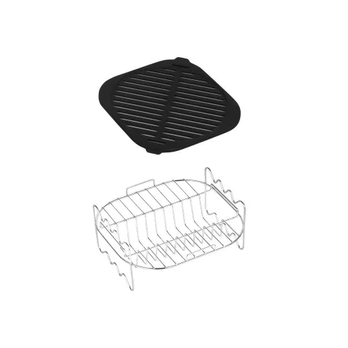 Cuptor Multifuncțional Digital cu Aer Cald TESLA AirCook & Grill QG600 - 11 Litri, 2000W, Tehnologie Flux de Căldură