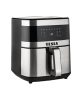 TESLA AirCook Q60 XL - Friteuză cu Aer Cald Digitală Multifuncțională, 6 Litri, 1500 Wați