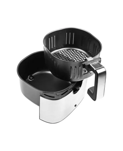 TESLA AirCook Q60 XL - Friteuză cu Aer Cald Digitală Multifuncțională, 6 Litri, 1500 Wați