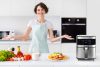 TESLA AirCook Q60 XL - Friteuză cu Aer Cald Digitală Multifuncțională, 6 Litri, 1500 Wați