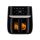 Friteuză cu Aer Cald Digitală Multifuncțională Tesla Aircook Q55 XL Pro, 5.7 Litri, Neagră