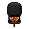 Friteuză cu Aer Cald Digitală Multifuncțională Tesla Aircook Q55 XL Pro, 5.7 Litri, Neagră