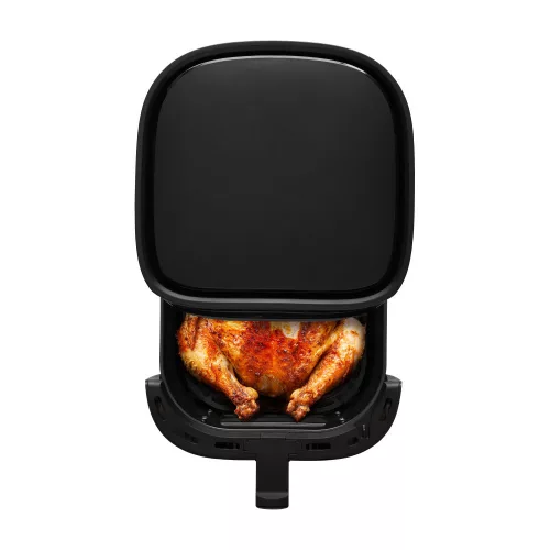 Friteuză cu Aer Cald Digitală Multifuncțională Tesla Aircook Q55 XL Pro, 5.7 Litri, Neagră