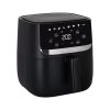 TESLA AirCook Q55 XL Multicooker Digital cu Aer Cald, 5.7L, Negru
