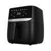 TESLA AirCook Q55 XL Multicooker Digital cu Aer Cald, 5.7L, Negru