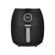 Friteuză cu Aer Cald Digitală Multifuncțională TESLA AirCook Q50 XL, 6 Litri, 1800W, Neagră