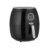 Friteuză cu Aer Cald Digitală Multifuncțională TESLA AirCook Q50 XL, 6 Litri, 1800W, Neagră