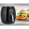 Friteuză cu Aer Cald Digitală Multifuncțională TESLA AirCook Q50 XL, 6 Litri, 1800W, Neagră