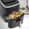 TESLA AirCook & Steam QS500 - Cuptor Multifuncțional cu Abur și Aer Cald, 7 Litri