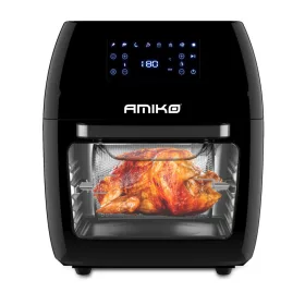   Amiko A80 Friteuză cu Aer Cald & Grill, 1700W, 12 Litri - Cuptor Multifuncțional