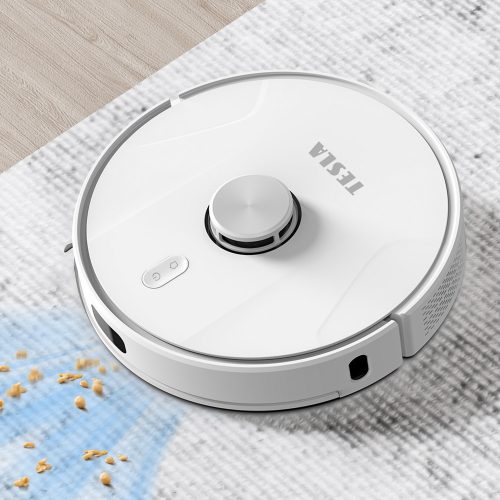 Aspirator Robot Inteligent Tesla Robostar IQ700 cu Navigație Laser, Funcție Umed-Uscat, 3000 Pa