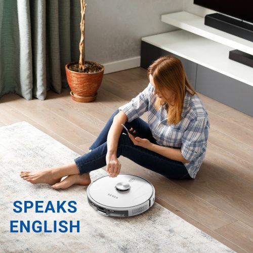 Aspirator Robot Inteligent Tesla Robostar IQ700 cu Navigație Laser, Funcție Umed-Uscat, 3000 Pa