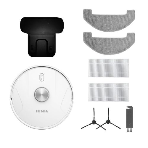 Aspirator Robot Inteligent Tesla Robostar IQ700 cu Navigație Laser, Funcție Umed-Uscat, 3000 Pa