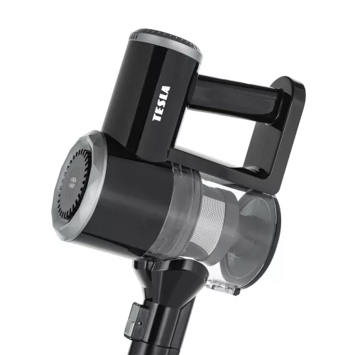 Aspirator de Mână TESLA PureStar E20 cu Tehnologie Ciclonică, Ecran pentru Afișarea Stării Bateriei, Autonomie 25 de Minute