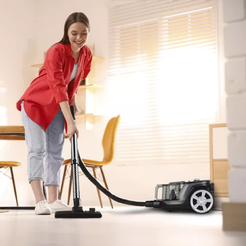 Aspirator fără sac TESLA AeroStar T700, Clasa Energetică AAA, Filtrare HEPA și Ciclon