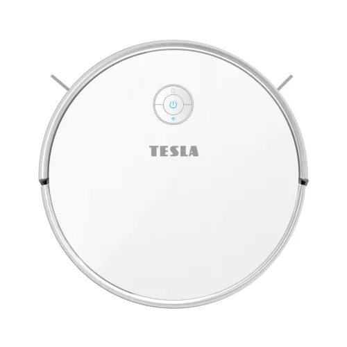 Aspirator Robot Inteligent TESLA RoboStar iQ400, Alb, 2-în-1, Navigație FASTtrack 4.0, 3000 Pa, Compatibil Google Home/Amazon Alexa