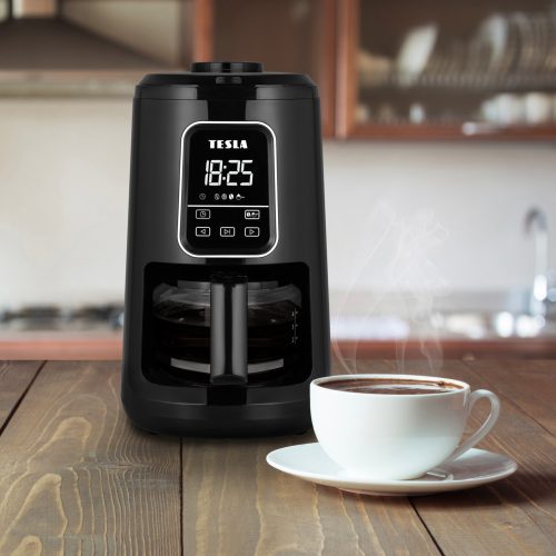 Espressor Automat TESLA CoffeeMaster ES400 cu Râșniță Integrată, 600 ml, 900 W