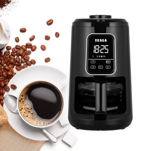 Espressor Automat TESLA CoffeeMaster ES400 cu Râșniță Integrată, 600 ml, 900 W