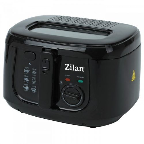 Friteuză Zilan ZLN2317, Capacitate 2,5 Litri, Putere 1800 Wați, Culoare Negru