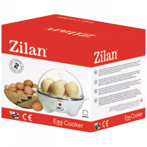 Aparat de Gătit Ouă Zilan, Capacitate 7 Ouă, Alb - ZLN8068/WH
