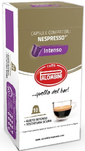 Capsule Cafea LAVAZZA PALOMBINI INTENSO, 10 Bucăți, Aromă Intensă, Compatibilitate Universală