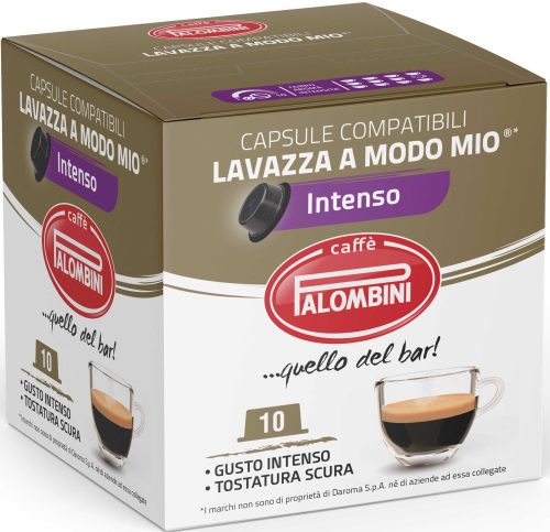 Capsule Cafea Lavazza Palombini Intenso, 10 Bucăți, Compatibile cu Majoritatea Aparatelor
