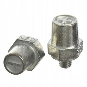 Adaptor Șurub pentru Baterie - Set de 2 Bucăți, M10, Zinc